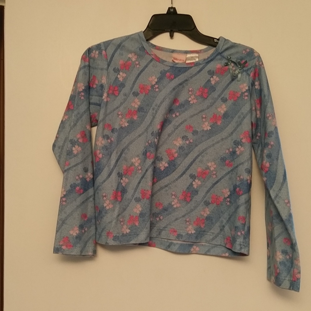 Girls pj top
